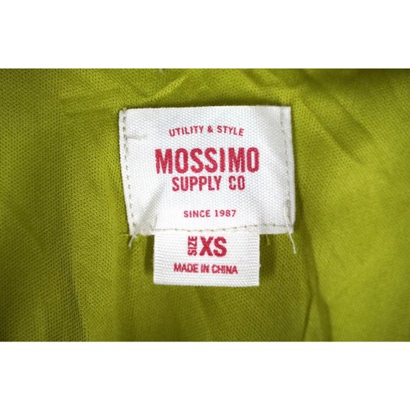 Mossimo Green Floral Sun Dress Size XS Spagetti Straps Mini Above Knee - Picture 10 of 11